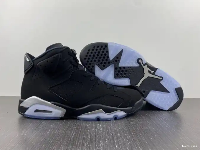 Rep Husky DX2836-001 Jordan Air 6 Metallic Silver 0623